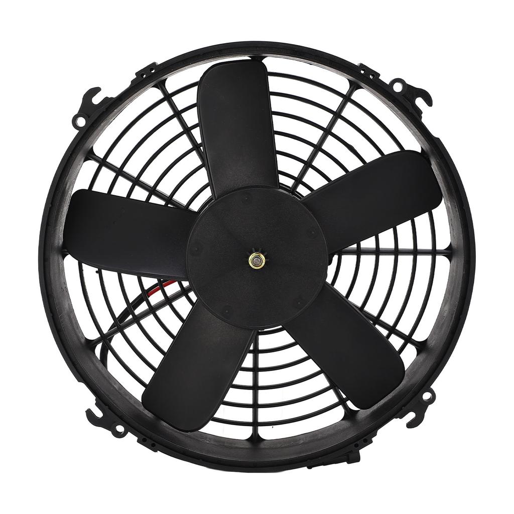 13in Radiator Cooling Fan 5 Straight Blade 24V 160W Better Heat Dissipation for Bus Passenger Car Truck