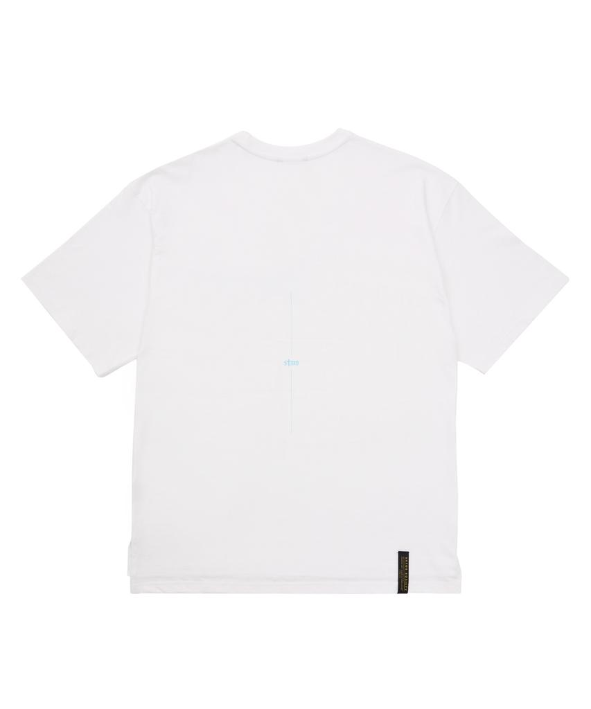STIGMA Mad Oversized Short Sleeves T-Shirts White
