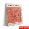 Abstract Picasso Matisse Yayoi Kusama Wall Art Canvas Painting with Frame Nordic Aesthetics Posters and Prints Living Room Decor