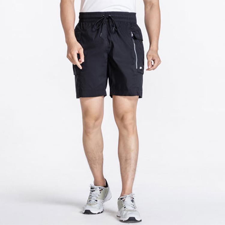 Nike Running Casual Cargo Shorts Men Bottoms Black AR2374-010