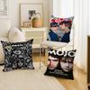 Band T-The Rain O-Oasis Cushion Cover Pillow Cover Decor Pillowcase Printed Cushion Case for Couch