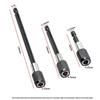 Hex Quick-Release Self-Locking Extension Set for Electric Drills & Screwdrivers (3-Piece)