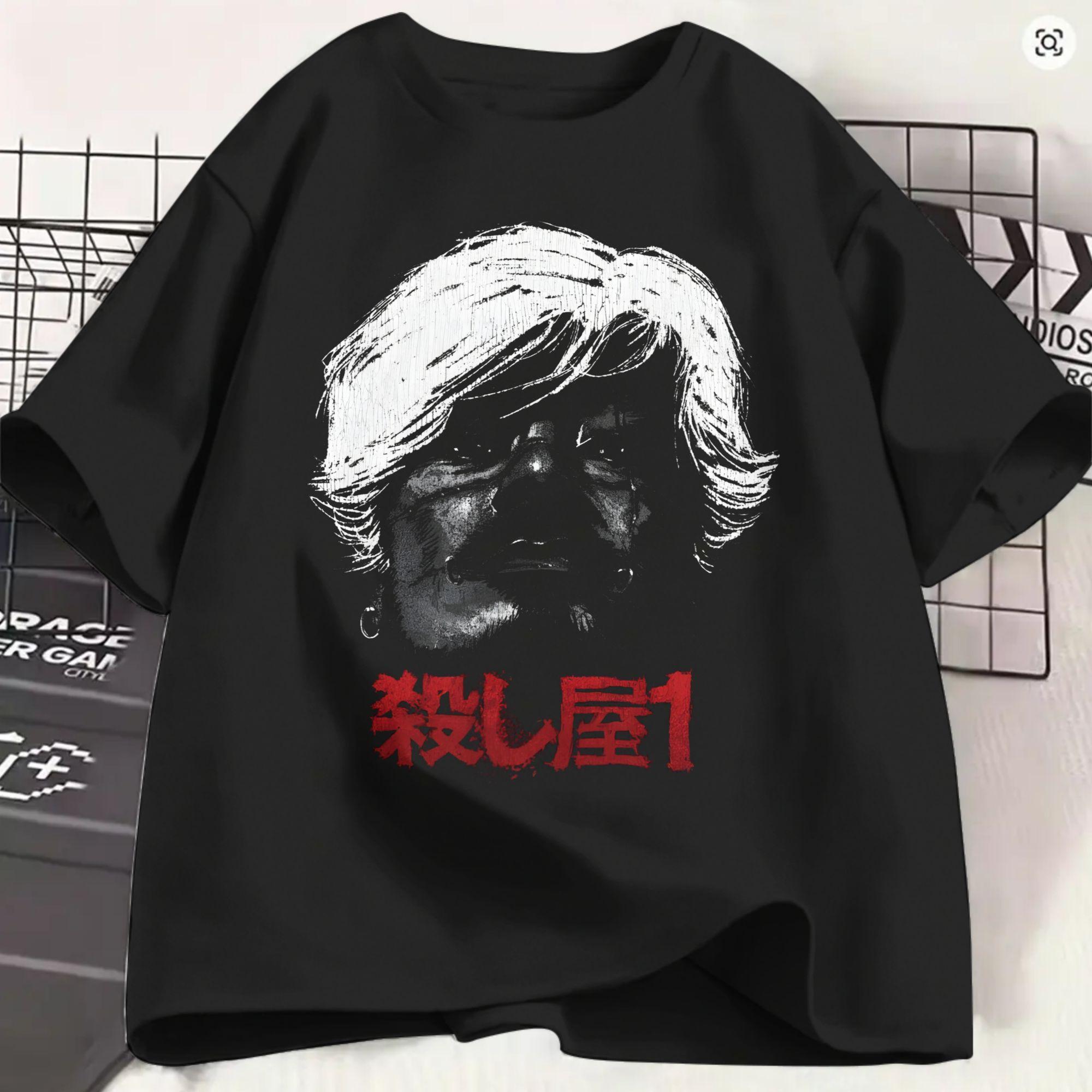 Ichi The Killer TShirt Summer Cotton TShirts For Unisexs Fashion Casual Tshirt ShortSleeved Vintage Tops S
