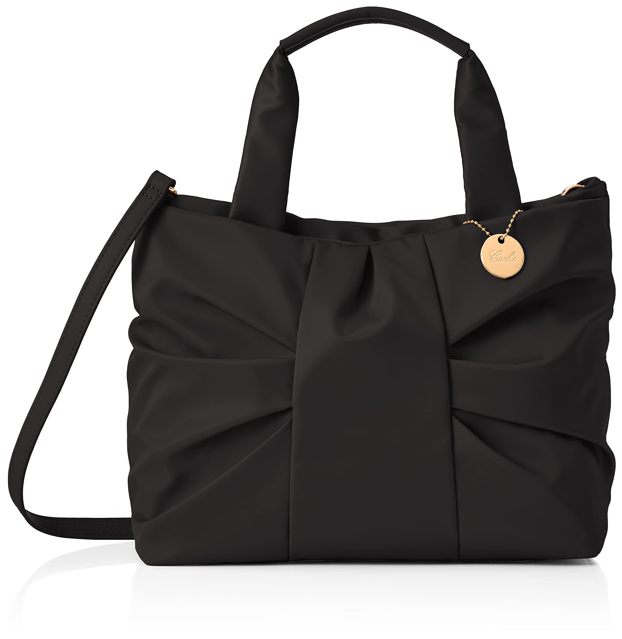 

ribbon tote bag BK [Kashkash] WEB-limited 2-way 11-00-01490 Women s
