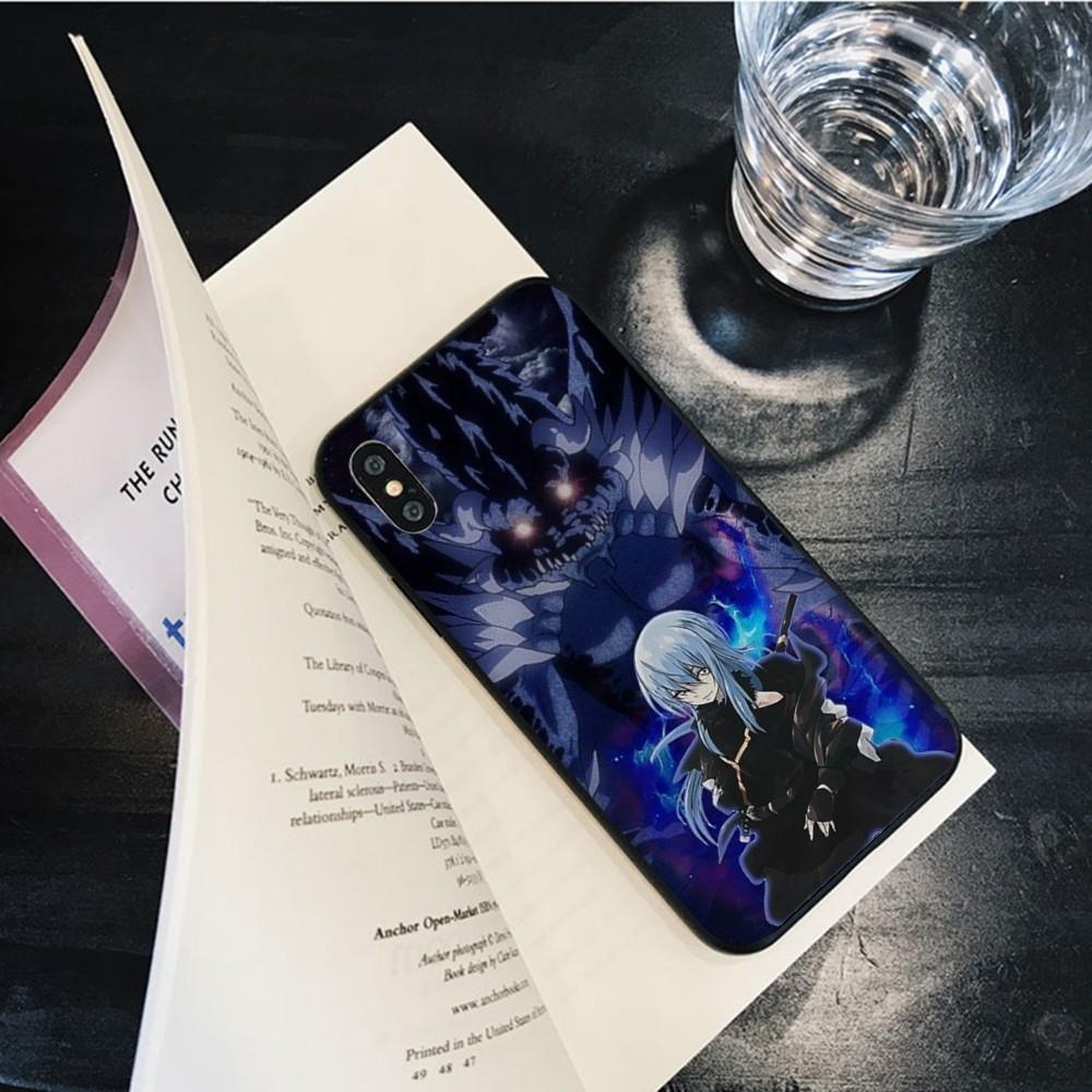 Rimuru Tempest Phone Case for iPhone 8 7 6 6S Plus X SE 2020 XR XS 14 11 12 13 Mini Pro Max Mobile Case