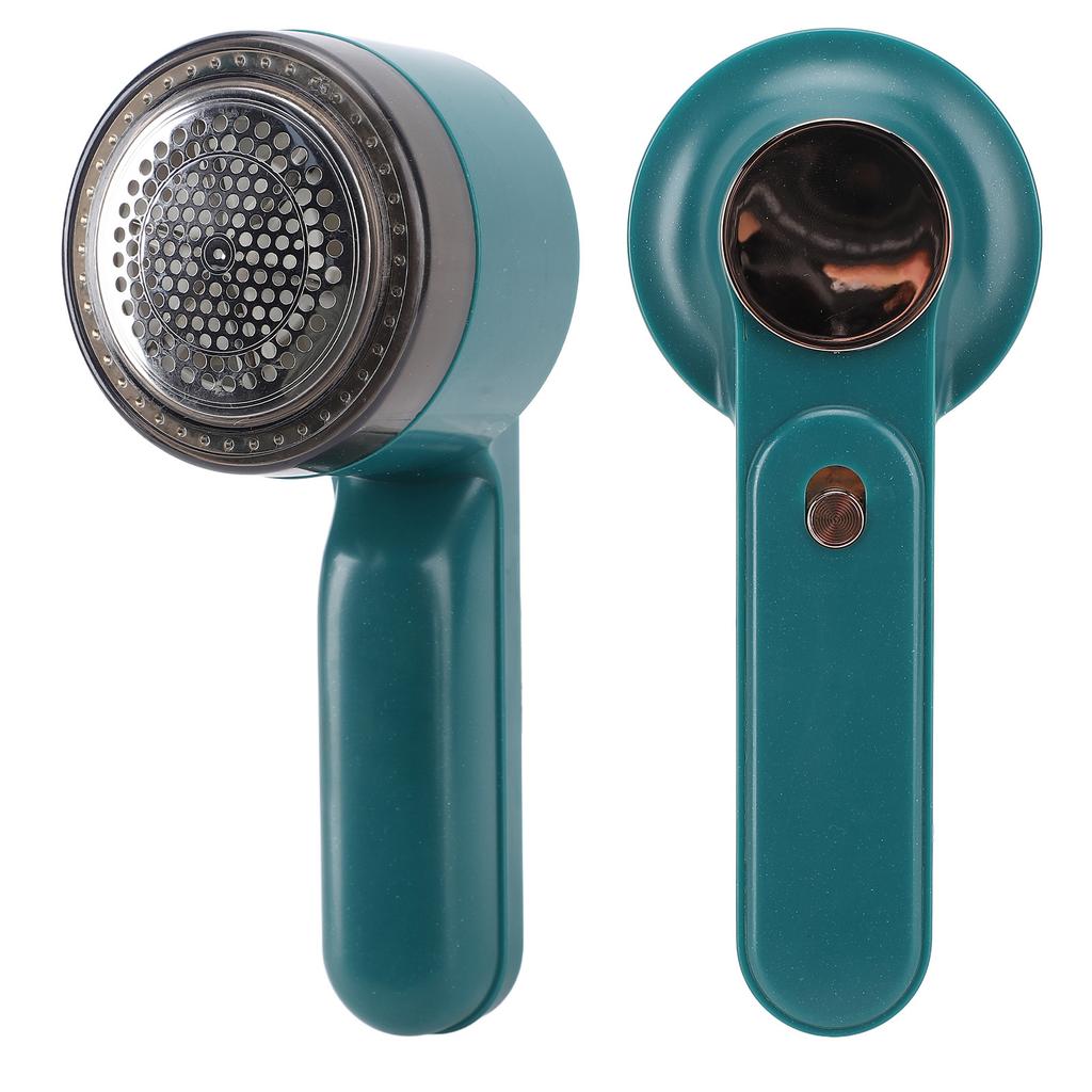 Stoff-Fusselrasierer 6 Klingen Tragbar USB Wiederaufladbar Edelstahlgitter Kleidung Fusselentferner für Mantel Pullover Sofa Kissen Plüschtier