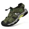 Large Size Baotou Casual Beach Leather Sandals Summer Outdoor Breathable Traceability Leather Sandals