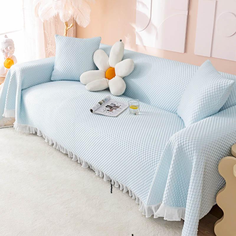 Summer Breathable Sofa Cushion Simple Modern Seat Cushion Sofa Cover Soft and Comfortable Cover Cloth Towel