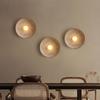 Nástěnná lampa Japonská retro restaurace Pozadí Nástěnná lampa Homestay Zen Čajovna Kruhová noční nástěnná lampa