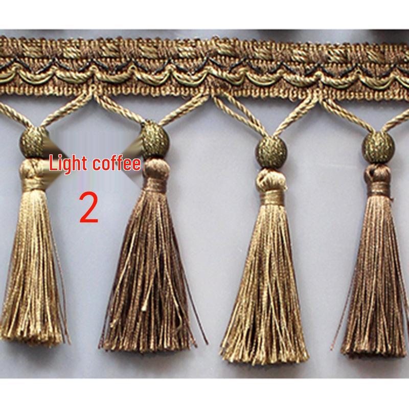 Lace Tassel Curtain Valance Beads & Hanging Balls - DIY Wedding Accessories