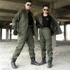 Green Suit For Men's And Plush And Thickened Casual Wear-resistant Labor Protection Work Clothes Genuine Work Clothes For Women