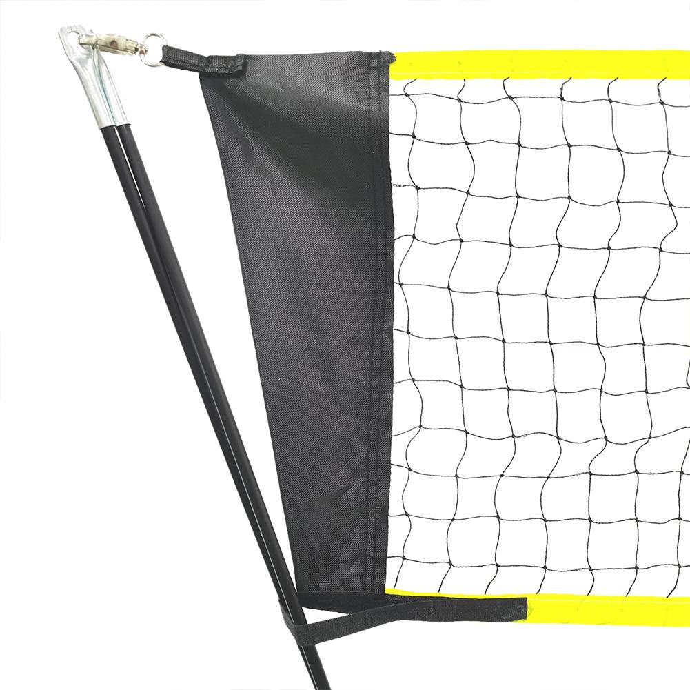 Portable Badminton Net Tennis Net with Carry Bag Volleyball Net Detachable Beach Net Multifunctional for Outdoor Sports