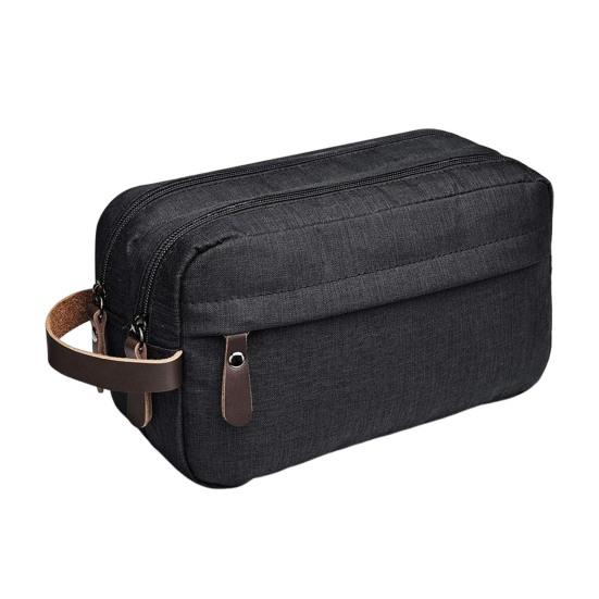 Men Toiletry Bag Waterproof Makeup Bag with Dry And Wet Separation Portable Travel Cosmetic Pouch for Business Trips Vacation