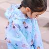 Skater Children's Raincoat, Fits Girls' Heights 110-125cm, Disney Frozen Design, RACO1M, Can Be Put On or Removed While Wearing a School Backpack