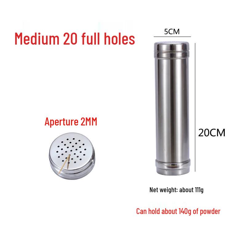 

Jiangwo Stainless Steel Seasoning Shaker Set (4-Pack)