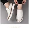 Mode Mode Frühlingherbst Plateau Lässige Weiches Leder Herren Slipper Designer Neu Weiche Sohle Herren Board Schuhe Lässige Herren Sneaker