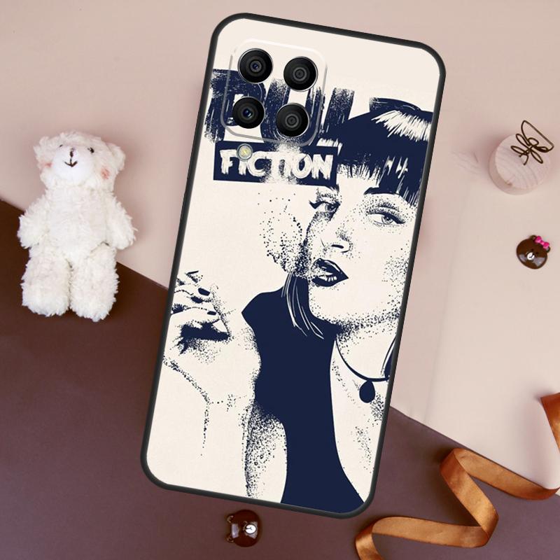 Mia Pulp Fiction Case For Samsung Galaxy M06 M53 M13 M31 M11 M35 M55 M15 M56 M36 M16 M12 M32 M52 M14 M34 M54
