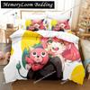 SPY×FAMILY Anya Forger Cute Bedding Set Cartoon Anime Adult Kid Bedroom Soft Duvet Cover 3D Print Vibrant Kawaii Anime Cozy Set