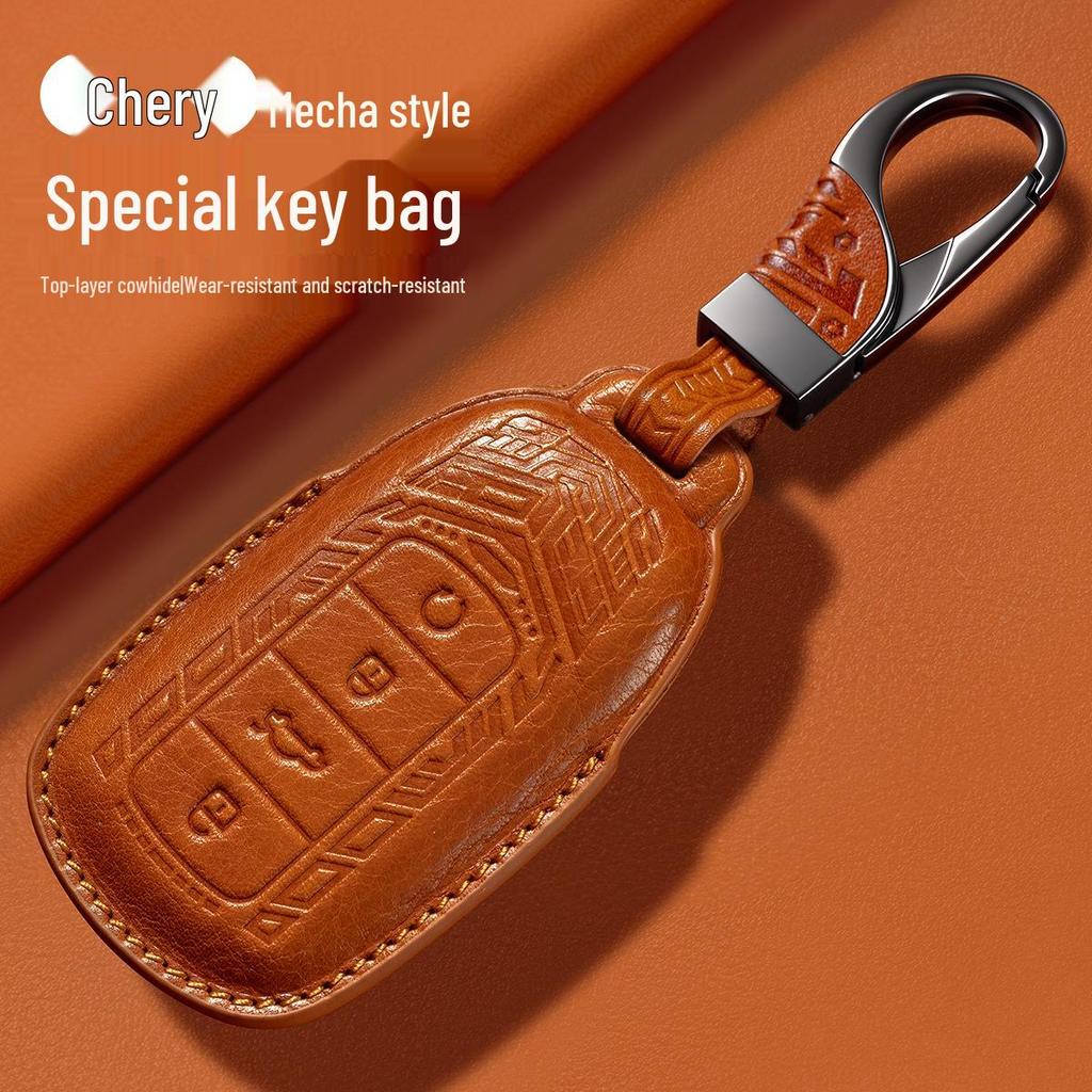 Chery Tiggo & Arrizo Car Key Case for Models 8 Pro, 9 PLUS, 7 Explore, and Fengyun A8