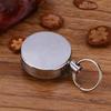 2 Pcs 65cm Retractable Pull Chain Metal Retractable Badge Holder Pull Chain Reel  Education Sector