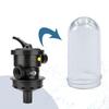 Sight Glass Replacement Sight Observation Window Pipe Backwash Sight Glass Suitable for Multiple Sand Filter Valves