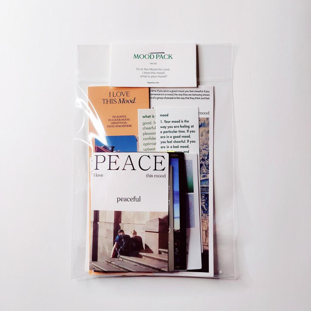 Korean Aesthetic Journal Collage Sticker Pack - Mood Decor & Poster Materials