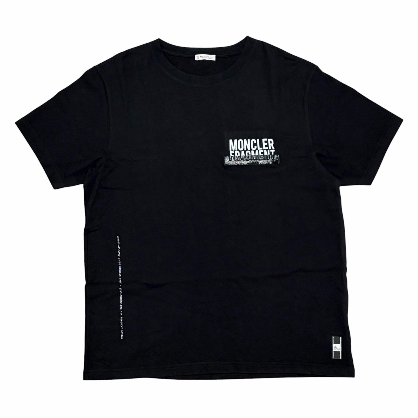 MONCLER Genius Fragment T-Shirt Black Men s Size M Model 8209480685508393Q