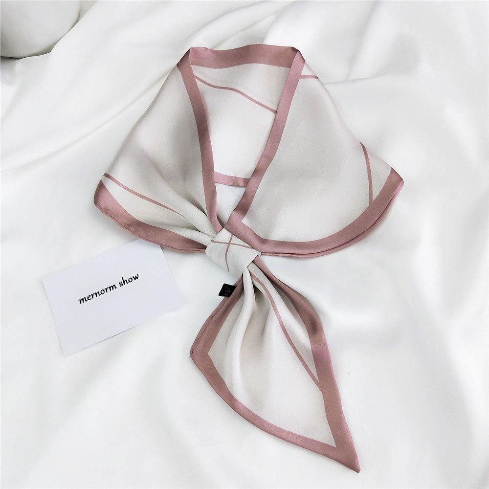 Nové šatky Hodvábne šatky Dámska jarná a jesenná sezóna Dlhé dekoratívne profesionálne šatky Letné tenké štýly spárované s košeľami Štýlové