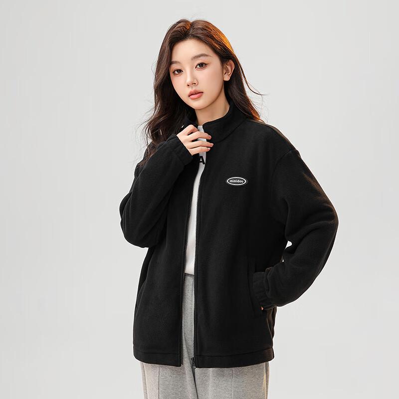 

SNOWFLYING Women s Oversized Fleece Cardigan Jacket XL (130-170 lbs)