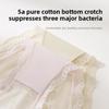 Female Summer Thin Sexy Lace Ice Silk Waist Antibacterial Cotton Crotch Quick Dry Briefs