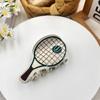 Kreativ Simulations Tennisketsjer Hårklo Eddikesyre Hajklemme Afslappet Hårnål Til Piger Hovedbeklædning Hårtilbehør