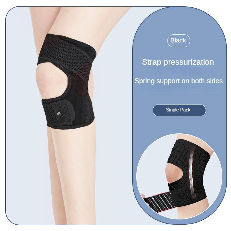 Knieschoner, Dünn, Atmungsaktiv, Sommer Meniskus Spezialschutz bei Knieverletzungen, Feste Schutzausrüstung