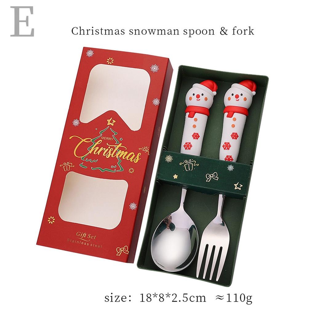 Vánoční sada lžíce a vidličky