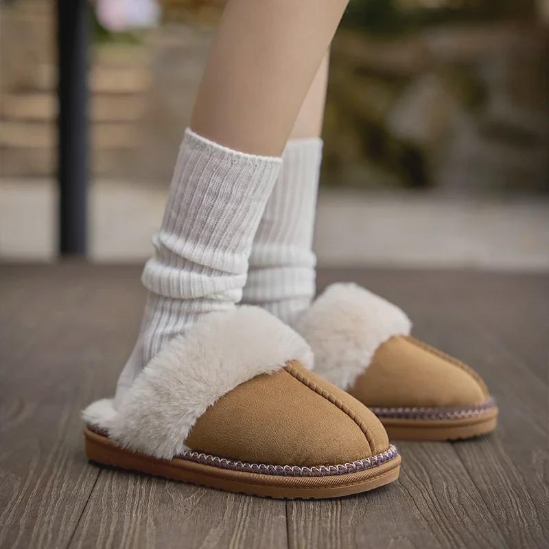 Women's High-Grade Cotton Slippers: New Autumn/Winter Style, Indoor/Outdoor Wear, Warm & Plush