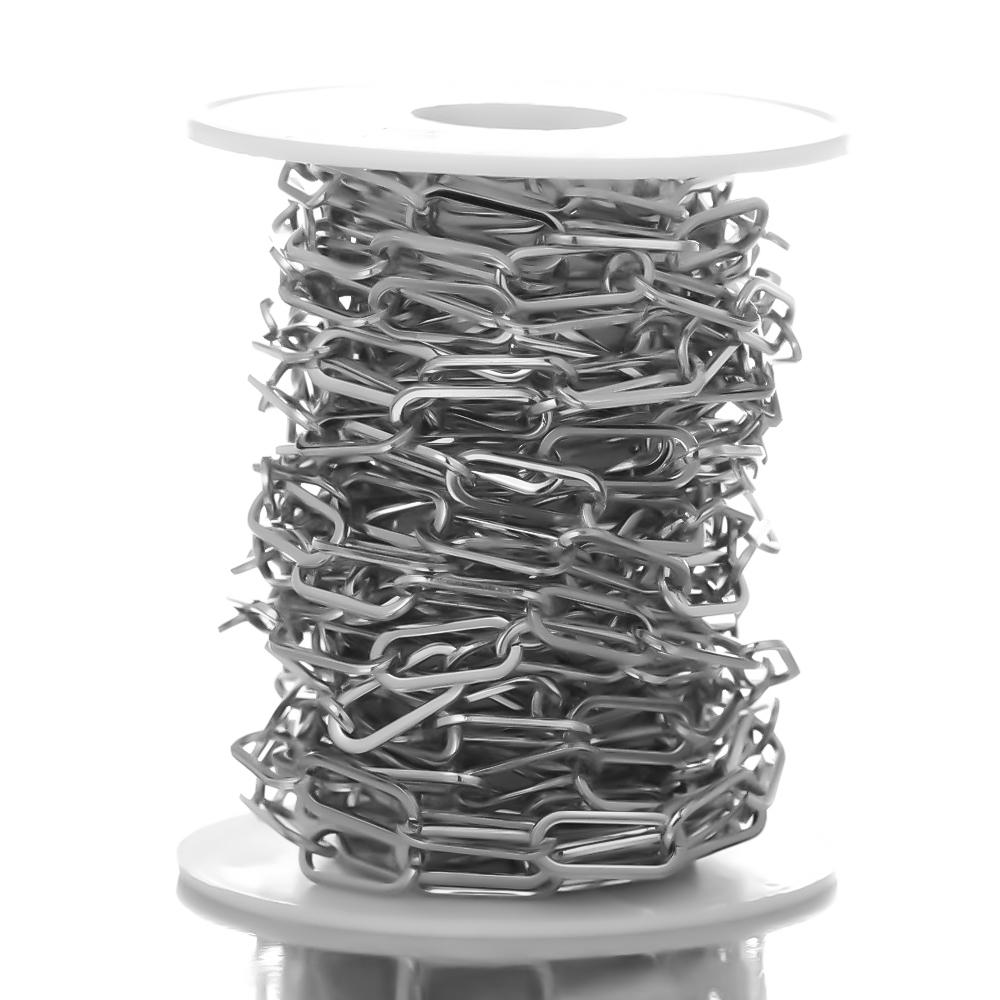 

1 Meter Stainless Steel Oval Flat Link Chains for DIY Jewelry Making Accessories Findings Necklace Supplies Bracelets Components