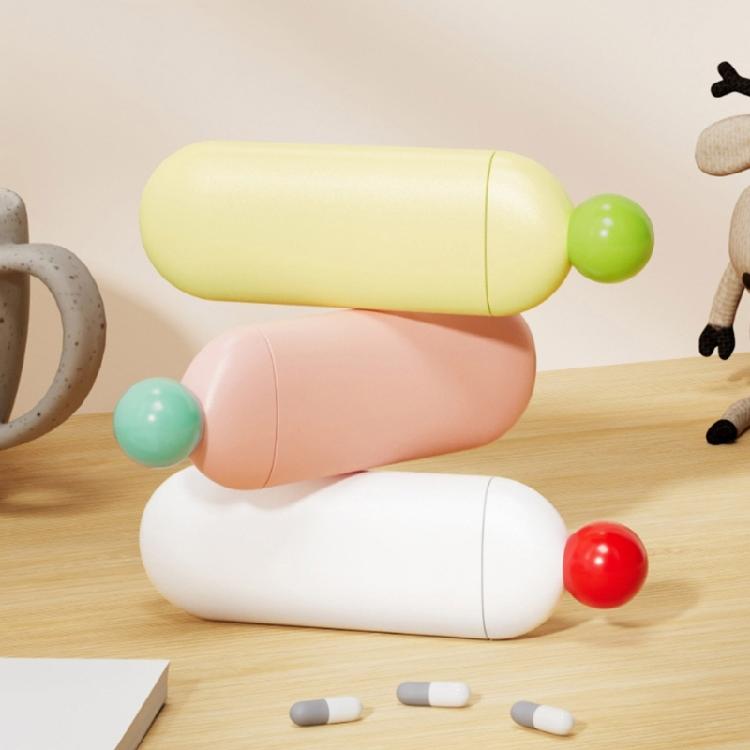Moisture Resistant Pills Case Travel Medicine Container With Easy Open Design For Daily Use