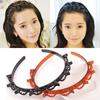 Korean Women Hair Accessories Twist Plait Hollow Braided With Clips Head Hoop For Long Medium And Short Hair Urly Straight Hair