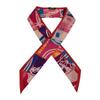 HERMES  062296S 13  scarf Red/Rouge Violet silk Women