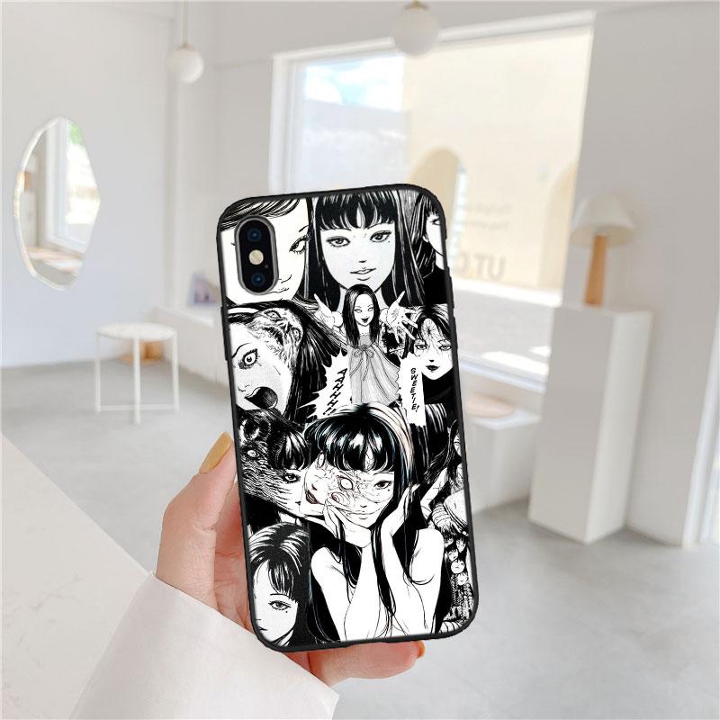 MY18 Junji Ito Tomie Soft Shell Phone Case for Xiaomi Xiaomi Poco M4 M5 M6 M7 X3 X6 X7 F8 Ultra Pro GT NFC