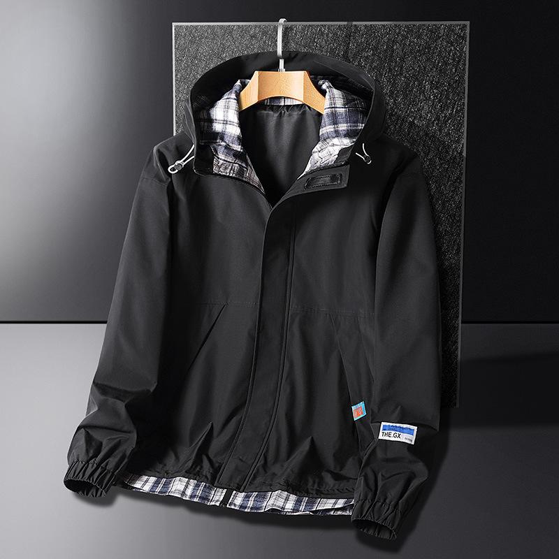 Jacket Men s Casual Hooded Workwear Jacket L
