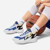 Li-Ning Cloud Non-Slip Anti-Kick Rebound Breathable Support Kids Basketball Shoes Kids Sneakers White Blue Black YKBU050-9