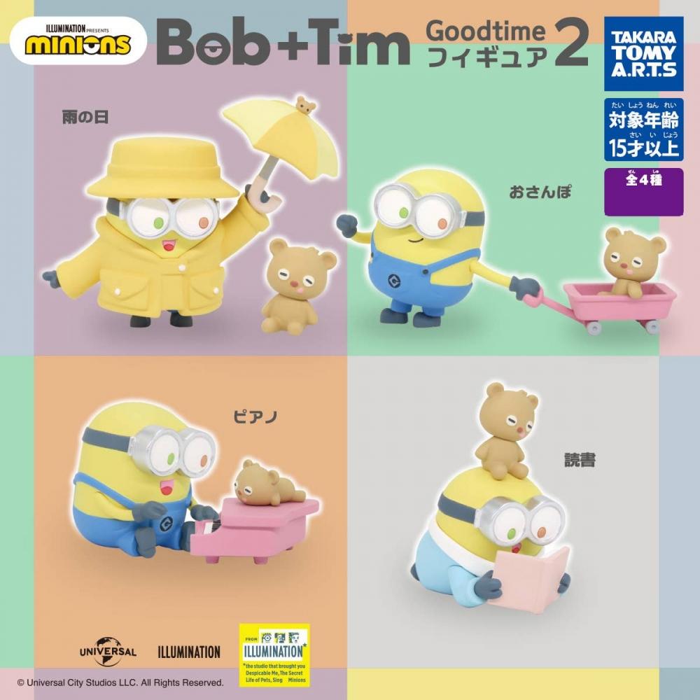 

Minions Minions Bob + Tim goodTime Figure 2 1box 6pcs