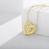 Women's Fashion Heart Pendant Necklace Chain Wedding Party Jewelry Christmas Birthday Gifts