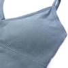 Cotton Female Underwear Set Short Skin Care Kits Ribbed Brassiere Sexy Thong Low Waist Panties Women Seamless Bra Lingerie Set