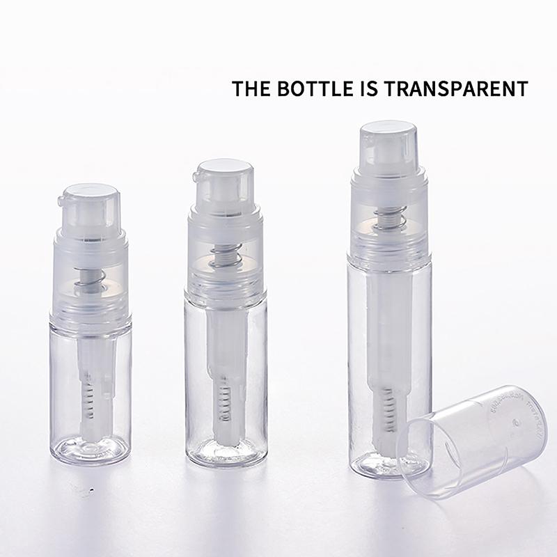 Dry Powder Spray Bottle Refillable Atomizer Baby Powder Dispenser Detachable Traveling Use Plastic Makeup Cosmetics Sprayer