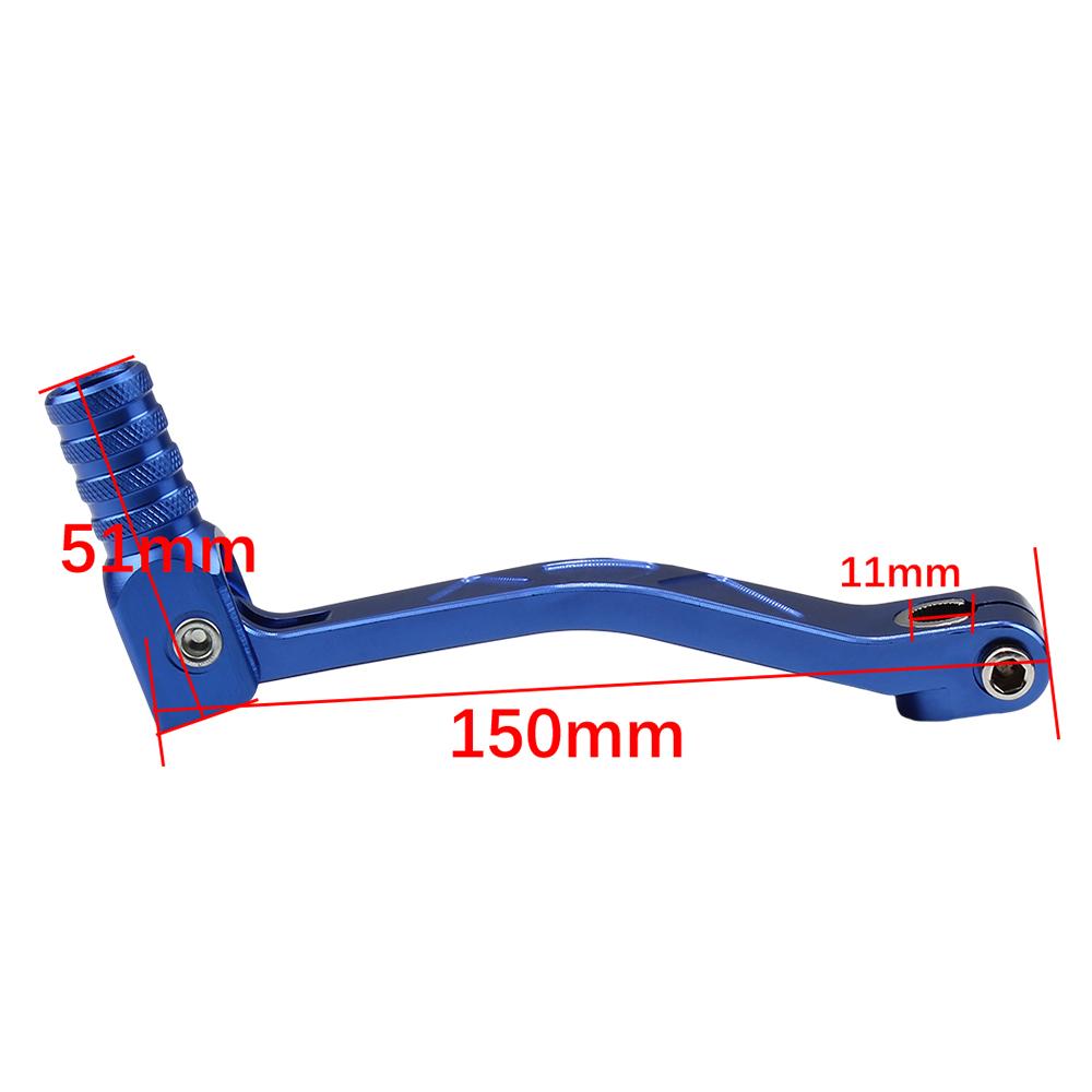 Motorcycle Folding Gear Shift Lever CNC Aluminum Accessories for Honda Suzuki Kawasaki Dirt Bike Motocross Universal Part Enduro