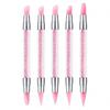 5pcs Nail Sculpture Pen Dual Tipped Nail Art Sculpture Pen, Nail Art Tools for Home Salon for Design Nail Carving Drawing Shaping Effect DIY Gel