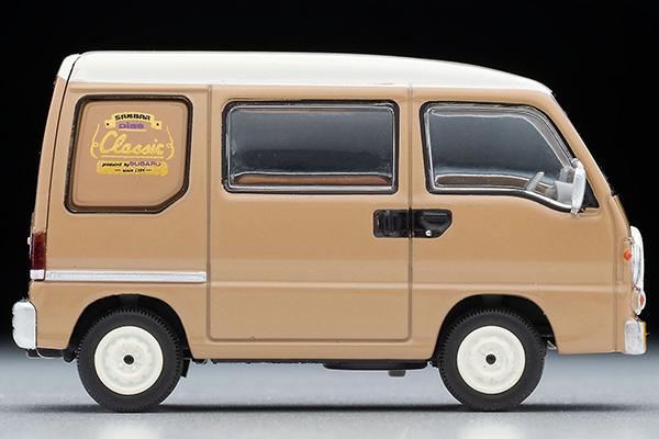 Tomica Subaru Sambar Dias Classic 1994 Model Diecast (Sepia/White) LV-N249c [Tomix 1/64 Car] [Time]