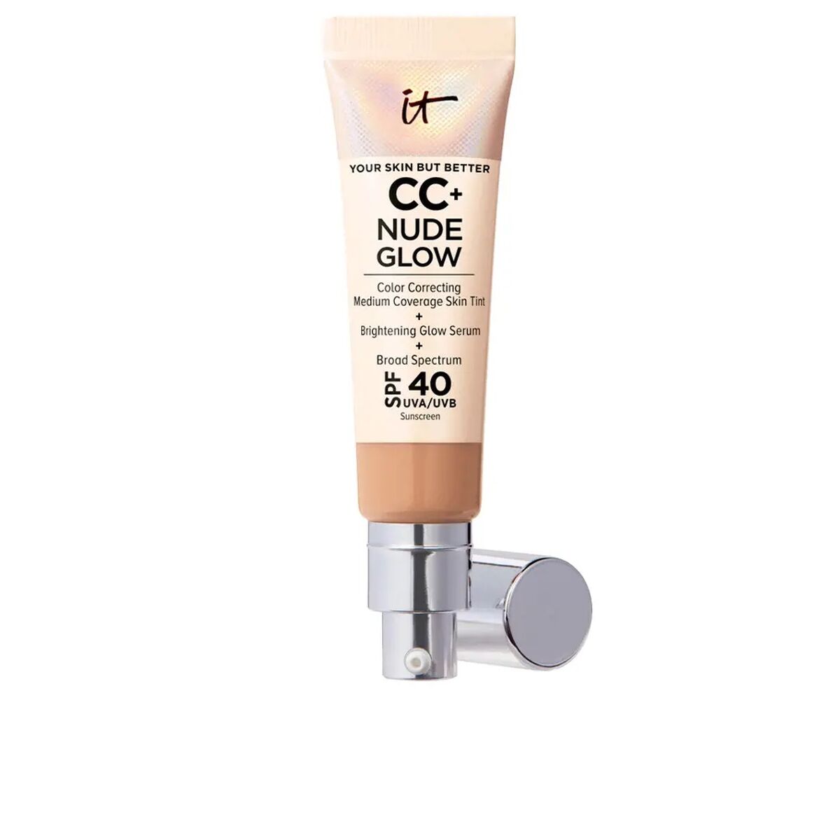 

Кремовая основа для макияжа It Cosmetics CC+ Nude Glow Medium Tan Spf 40 32 мл