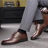 Men's Leather Shoes Business Casual Dress Shoes Gentleman Handsome Party Wedding Shoes